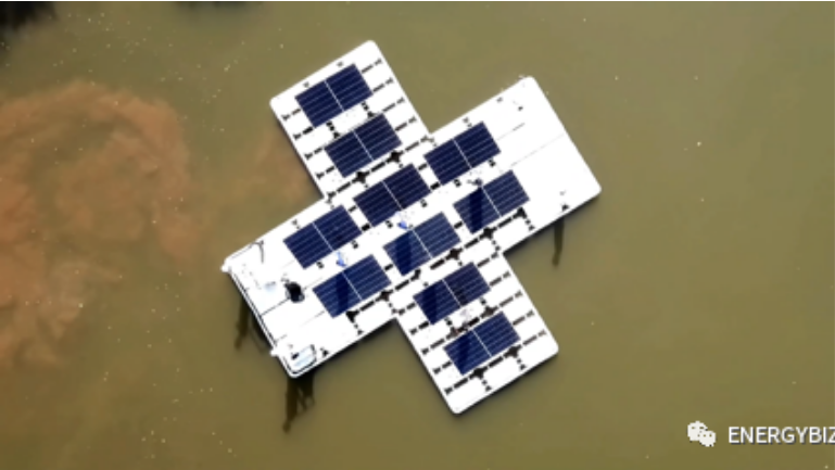 El primer sistema fotovoltaico flotante de Brasil