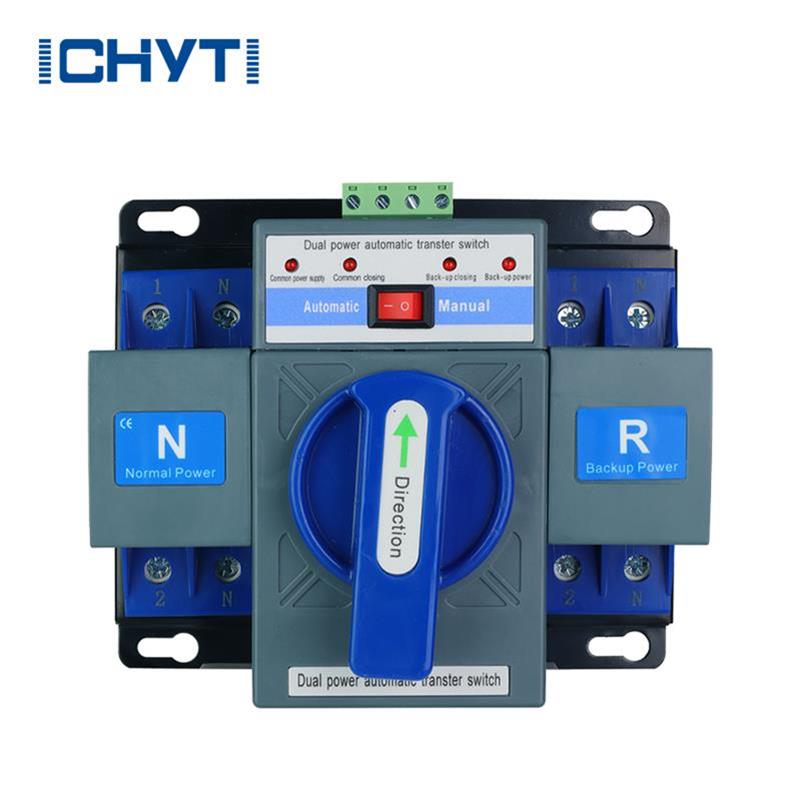 Interruptor de transferencia automática de CA electrónica
