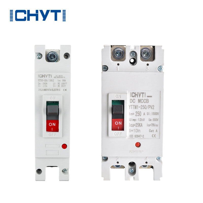 Disyuntor de caja moldeada DC Mccb